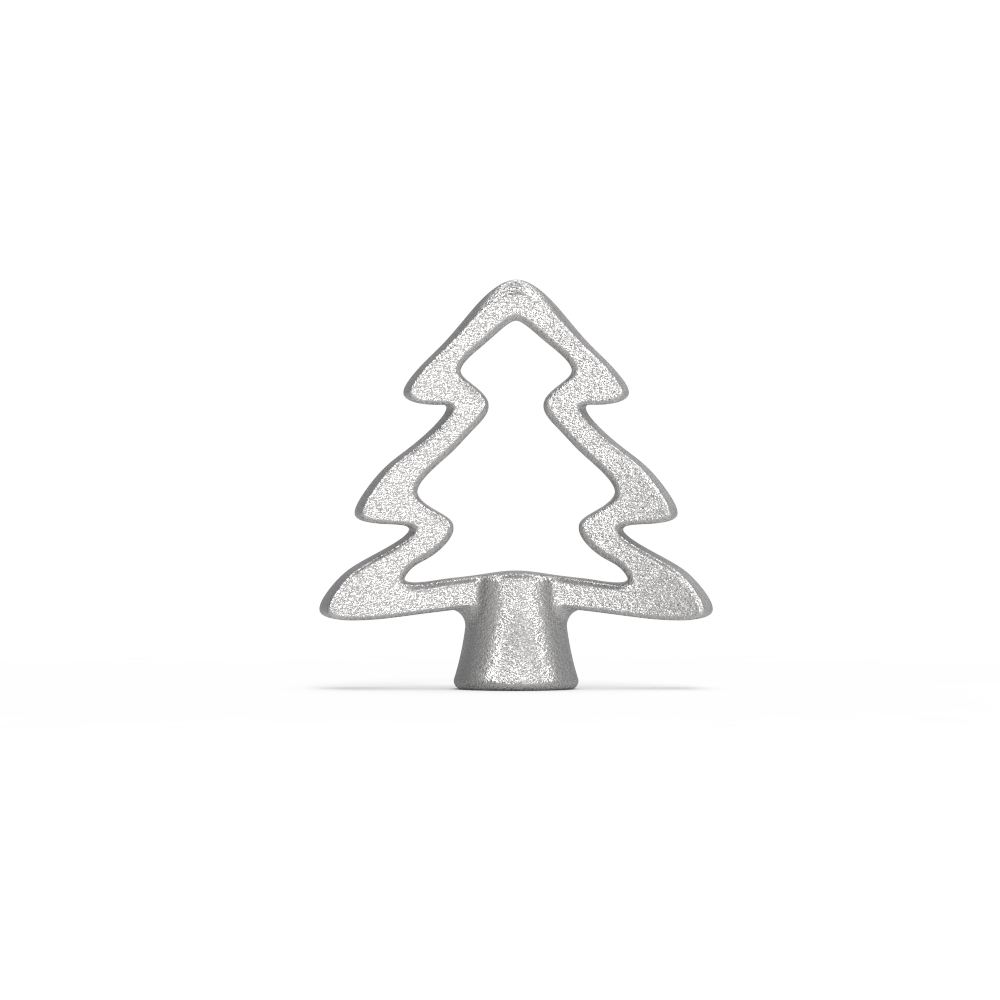 交換可能なクリスマスツリーノブ M6 ネジサイズのフライパンハンドルカバーは、鍋蓋付きのすべてのクリスマスツリーノブに適しています。